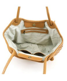 UNBILLION 【訳あり商品】 牛革レザーメッシュトートL