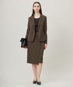 ICB L 【洗える】 PlaXフィラメントジャージー シアーコンビカットソー