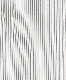 J.PRESS LADIES S 【洗える】BEZコットンナイロン ストライプ ピンタック ブラウス