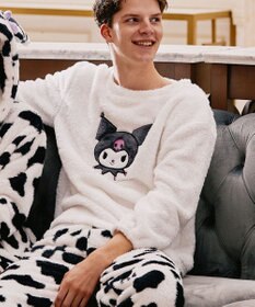 San-ai Resort（三愛水着楽園） 【SALE】【UNISEX】温活にもぴったり！クロミペアルームウェアセット 【northerly】【サンリオキャラクターズ×San-ai Resortコラボ】