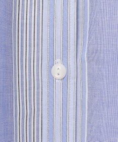 J.PRESS YORK STREET 【WOMEN】キャップスリーブ マルチストライプブラウス