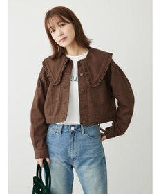 Green Parks ・Ｄｏｕｂｌｅ　Ｆｌａｇｓ　フリルカラージャケット