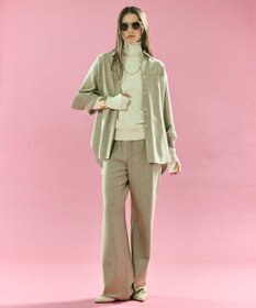 BEIGE， MONTAIGNE / ウールオーバーサイズシャツ
