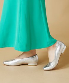 Dominic3 シープレザー バックゴムソフトパンプス