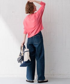 23区 【洗える】コンフォートストレッチ ドルマン ニット