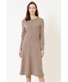 DAKS メリノウールニットワンピース