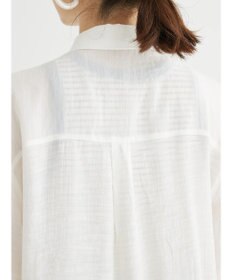 Green Parks ジャガードシアーシャツ