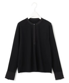 ICB 【洗える】 コンビネーションジャージー ヘンリーネックカットソー