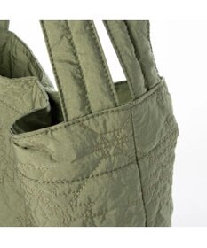 UNBILLION カシュカシュ cachecache / オルテガ柄キルト肩入れトートバッグ