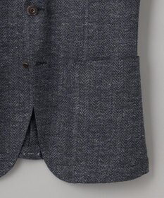 GOTAIRIKU 【宮田毛織】リネンジャージー カーディガンジャケット