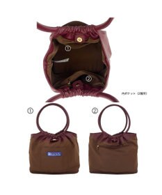 ROOTOTE 1251【合皮ギャザートート】LT.デリ.クランプリー-A