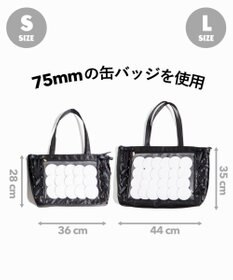 WEGO 【痛バ＆推し活】レースアップ痛バッグL