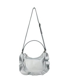 INTER-CHAUSSURES 【RIPANI】サイドフリルホーボーバッグ・ミディ