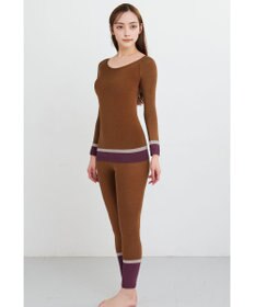 WACOAL あったかインナー よく伸びる生地 袖丈調節可能(7分袖~9分袖) 保温性(身生地) 9分袖 長袖 【360°ラクストレッチ】 レディース CLD371 /ワコール