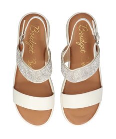 Bridget Birkin 【Bridget Birkin】キラキラバンドウェッジサンダル