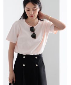 Te chichi ミニマルネックTシャツ