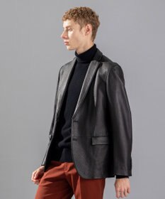 JOSEPH HOMME 【LEON 掲載】<WEB限定>ライトゴートシュリンクレザー　ジャケット