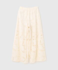 GRACE CONTINENTAL カットワークバギーパンツ