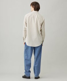 UNFILO MENS コットンライク レギュラーカラー シャツ