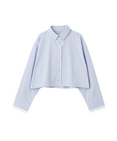 earth music&ecology パイピングショートシャツ