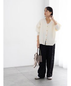 Te chichi カットジャガードパンツ(セットアップ可)