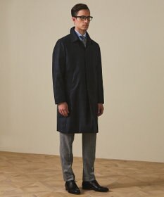 GOTAIRIKU 【Zegna/ゼニア】TROFEOラミネートロング ステンカラーコート