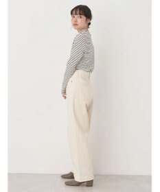 earth music&ecology チェーンリブハイネックプルオーバー