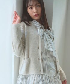 Feroux ブークレー ニット ジャケット