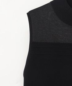 GRACE CONTINENTAL ラメシアープリーツニットワンピース