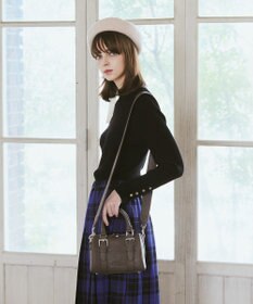 Maison de FLEUR FLEURモノグラムミニボストンバッグ