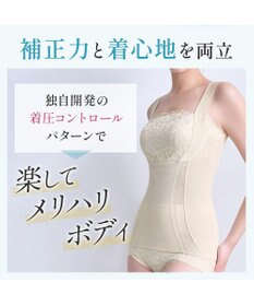 BRADELIS New York 【BRADELIS NewYork peace】楽なのに細みえバストアップシェイパー24 ブラデリスで1番の補正力  ノンワイヤーブラキャミ ボディスーツ ニッパー ブラトップ DB524102