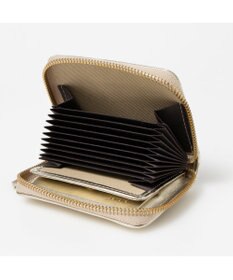 UNBILLION ペルケ perche / レザーメッシュ・ジャバラカードウォレット