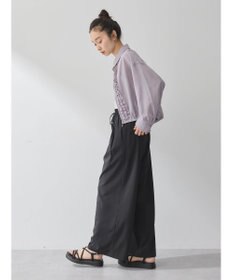 earth music&ecology フリルシャツ