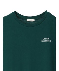 earth music&ecology バックロゴティアードワンピース