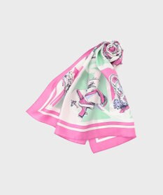 GRACE CONTINENTAL スーヴェニールプリントスカーフ