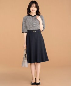 ANY SIS S 【洗える】ラッフルボウ ブラウス