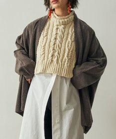 muuc 〈希少な素材〉〈高級15.5マイクロン長極細メリノウール100%〉〈ユニセックス〉ウルグアイウールのジャケットカーディガン