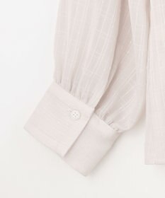 ANY SIS 【美人百花11月号掲載】シャドーチェックボウタイ ブラウス