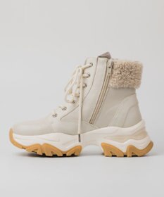 BONTRE 【PRECIEUX JOUET/プレシュウジュエ】ボリュームソールボアハイカットスニーカー