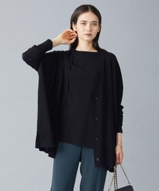 ICB 【洗える・WEB限定カラーあり】 ヴィスコースワイド カーディガン