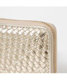 UNBILLION ペルケ perche / レザーメッシュ・ジャバラカードウォレット