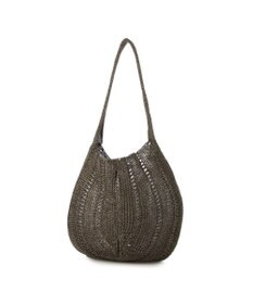 UNBILLION カシュカシュ cachecache / ラメ糸ラウンドセミショルダー