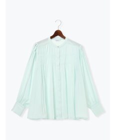 Te chichi プリーツサテンブラウス