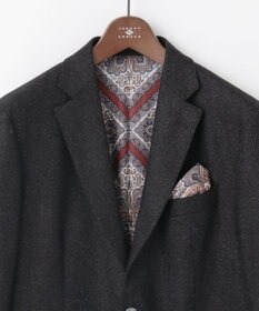 JOSEPH ABBOUD 【キングサイズ・ソフト/JAPANファブリック/LIBERTY柄裏地】ムリネフランネル ジャケット