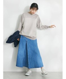 CRAFT STANDARD BOUTIQUE Ａライン４ＷＡＹデニムスカート