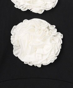 組曲 S 【組曲×setsuko sagittaire】ボンボンフラワー ニット