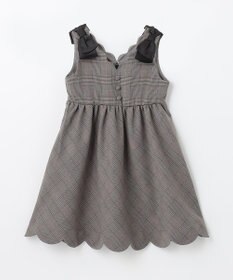 ANY KIDS チェックジャンパースカート