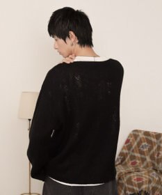 WEGO ダブルガーゼダメージプルオーバー