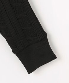 23区GOLF 【MEN】ケーブルジップアップカーディガン　防風裏地付き