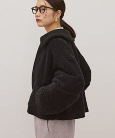 AMERICAN HOLIC 衿付きボアブルゾン